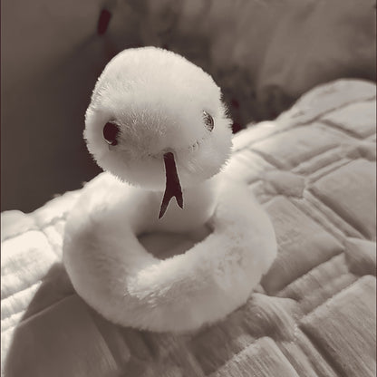 2025 Year of the Snake Plush Toy – Creative Mascot Doll with Textured Design Birthday Gift
