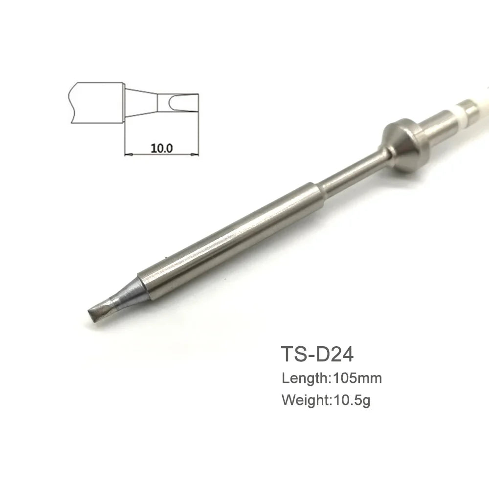 TS100/TS101 Soldering Iron Tips - Pine64 Pinecil Replacement Tips TS Series BC2 C4 Compatible Models