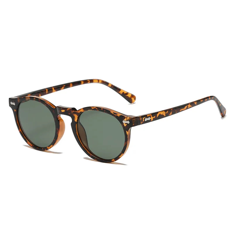 Retro Round Polarized Sunglasses – Vintage Fashion Shades for Men & Women, Driving Eyeglasses