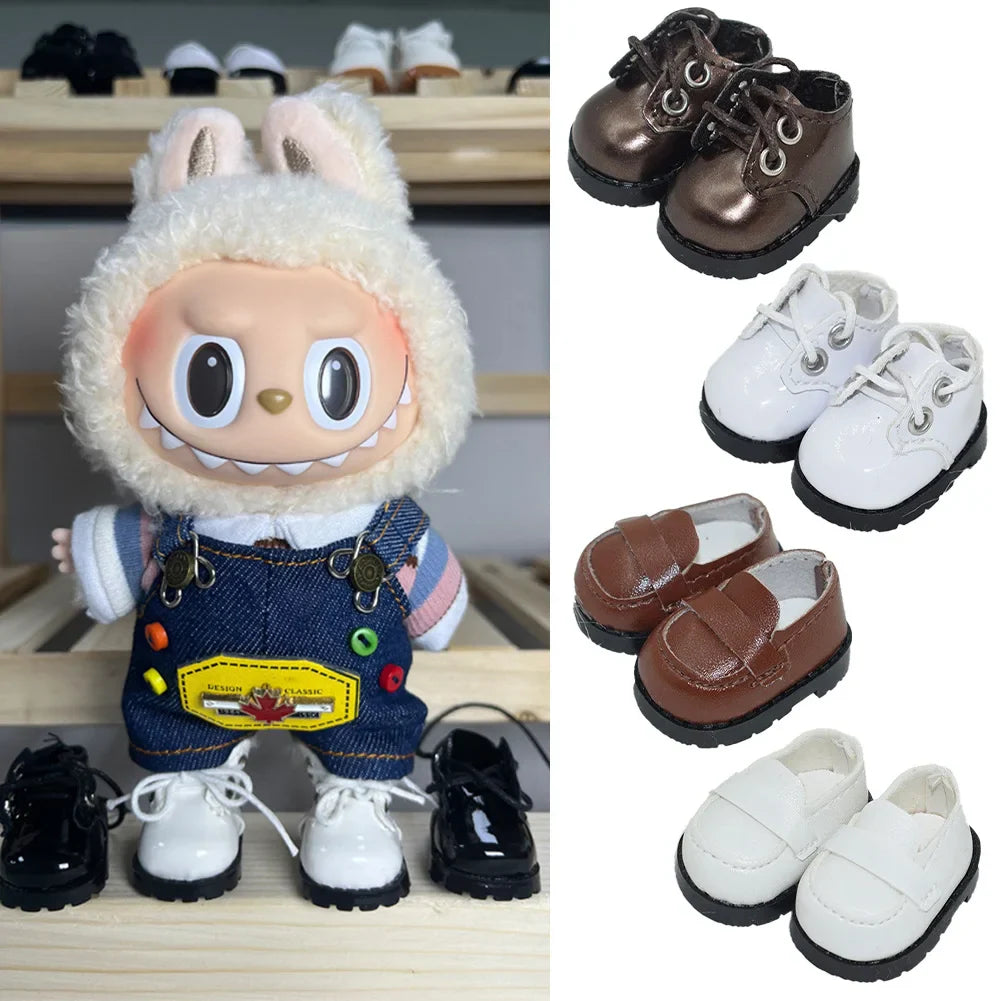 15-17cm Labubu Doll Shoes, Glasses & Camera Accessories | 10cm Cotton Doll Water Glasses Outfit Set