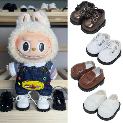 15-17cm Labubu Doll Shoes, Glasses & Camera Accessories | 10cm Cotton Doll Water Glasses Outfit Set