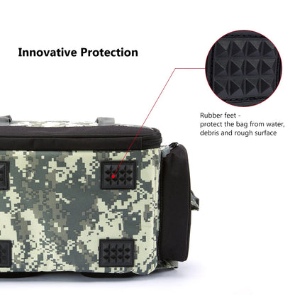 Bassdash Fishing Tackle Backpack — Lightweight Tactical Multifunctional Fishing Bag
