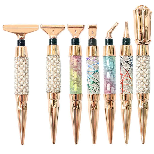 5D Diamond Painting Pen Kit – Glitter Sparkle Drill Pens for Cross Stitch, Embroidery, DIY Crafts & Nail Art