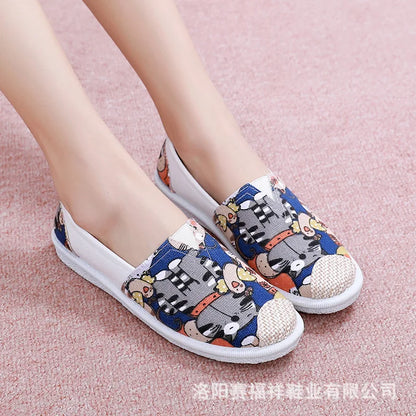 Women’s Summer Mesh Flat Shoes - Breathable Lightweight Slip-On Loafers & Casual Comfort Sneakers