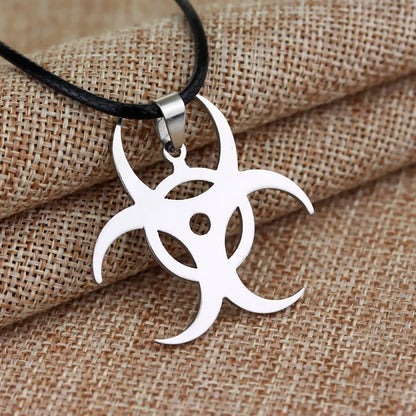 Resident Evil Symbol Necklace - Unisex Pendant Chain for Cosplay, Parties & Fan Gifts