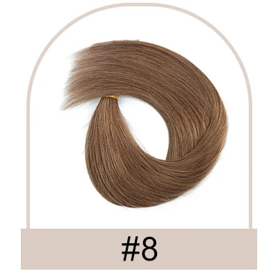 Silk Top Swiss Lace Clip-In Topper – Straight Real Human Hair Toupee with Bangs, Breathable & Soft, Blonde Color