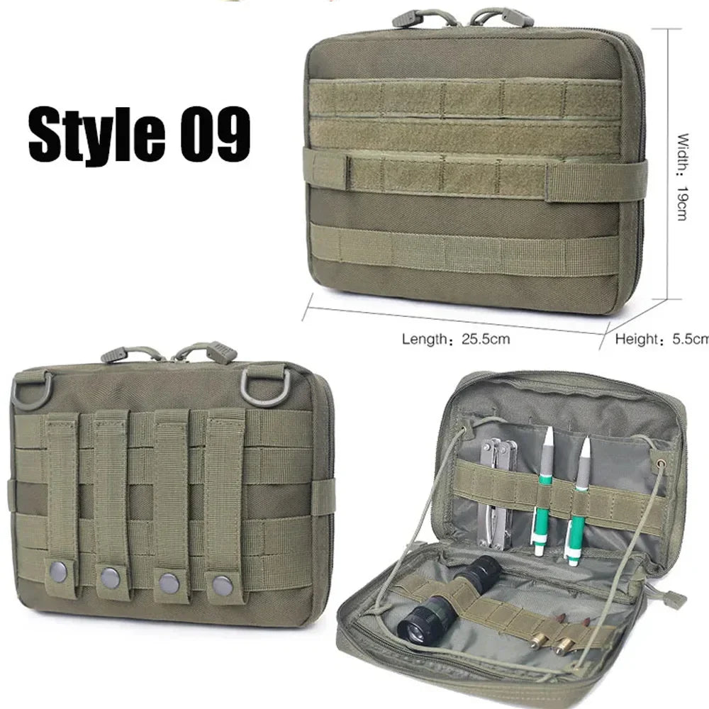 IFAK EDC Waist Bag – Outdoor First Aid & Survival Kit for Hunting, Camping, and Emergency Use