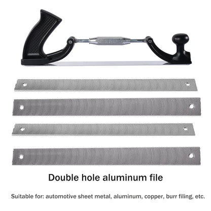 Adjustable Milled Tooth File Holder – Curved Steel Dent Repair Tool for Car Body Panel Polishing & Metal Surface Finishing