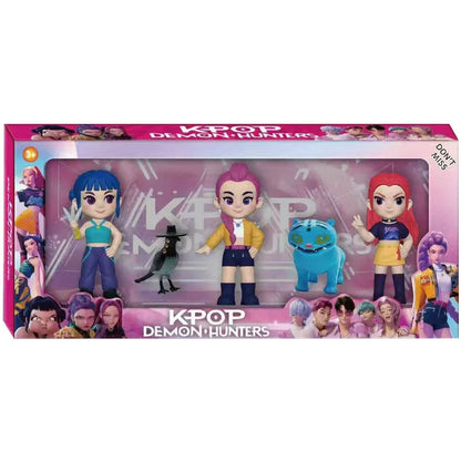 2026 NEW Kpop Devil Hunter Rumi, Zoe & Mira PVC Anime Figures – Desktop Collectible Trinkets & Children’s Gift