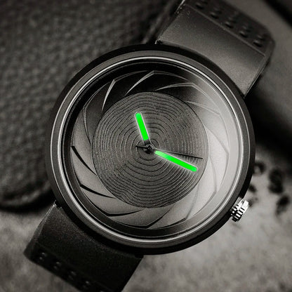 2023 Enmex Men’s Creative Industrial Quartz Watch — Digital Design Light Sports Fashion Wristwatch