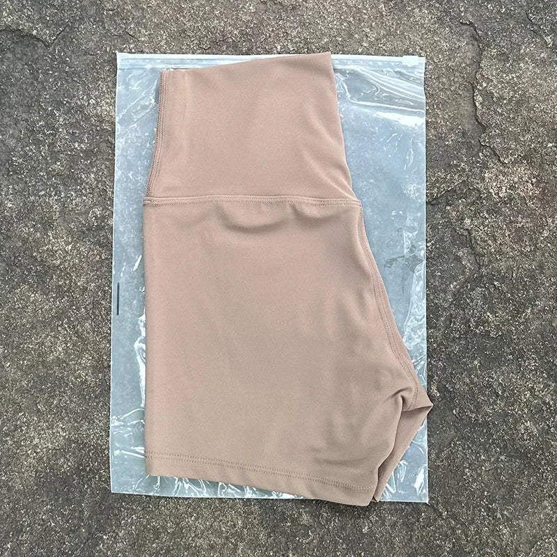 Women’s High Waist Yoga Shorts - Slim Fit Butt Lift Biker Shorts for Gym, Running, and Sports Workouts
