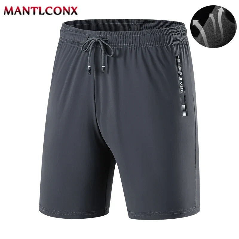 Men's Summer Gym Fitness Shorts – Quick Dry Elastic Sports Training, Running & Jogging Workout Shorts