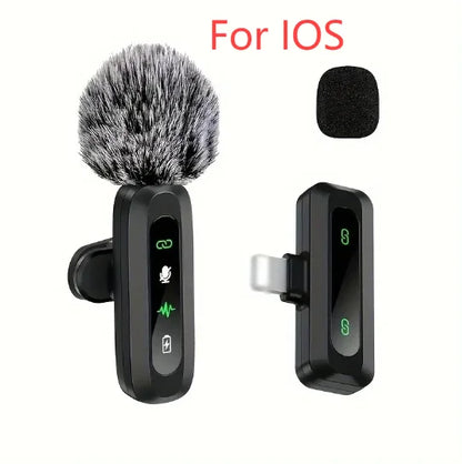 Xiaomi Wireless Lavalier Microphone – Portable Mini Mic for Audio, Video Recording & Livestreaming on iPhone & Android