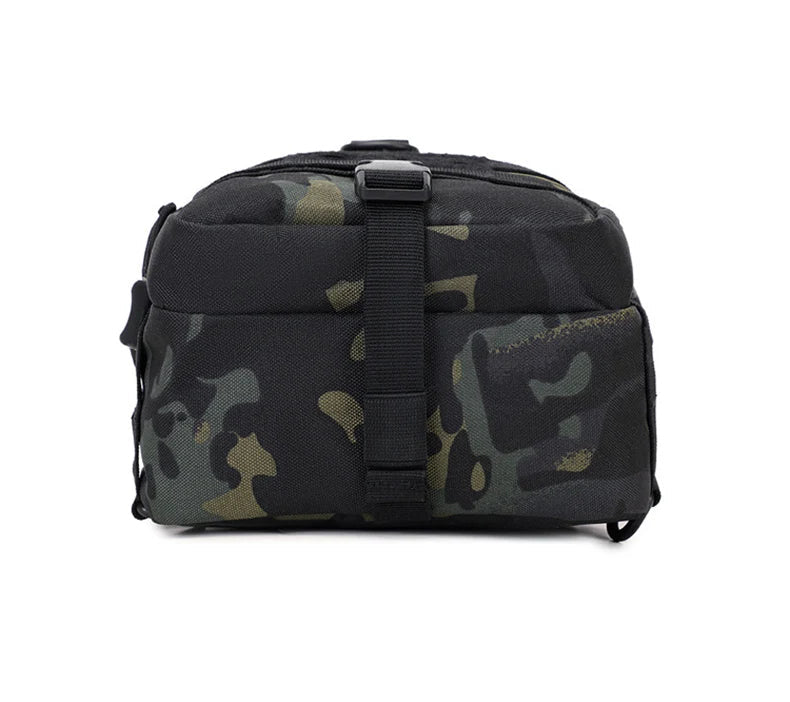 Men’s Tactical Camping Chest Bag – Outdoor MOLLE Sling Shoulder Pack for Hiking, Cycling, Fishing & Climbing