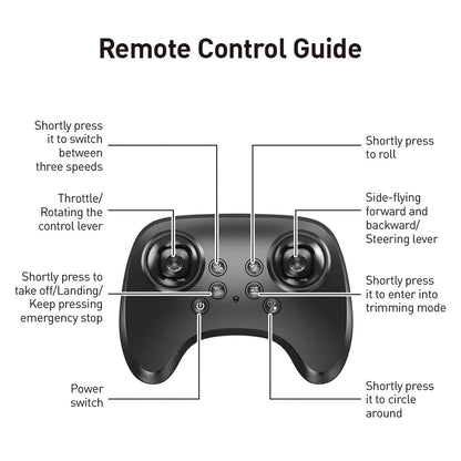 E72 Foam Stunt Aircraft Drone – High-Performance 360° Flip UAV with LED Lights, Fixed Height Hover Remote Control Fighter Toy
