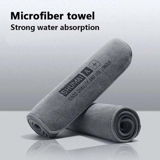 High-End Microfiber Car Wash Towel – Auto Cleaning, Drying & Detailing Cloth with Hemmed Edges for Car Care