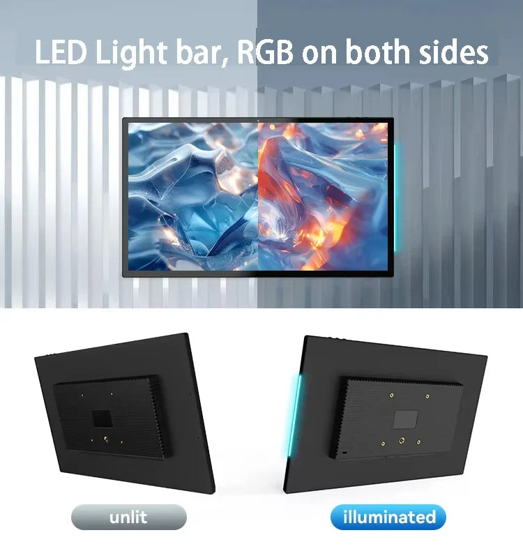 2025 Slim Edge 15.6″ Android 14 POE Tablet — Smart Home Panel with LED IPS Touchscreen, Google Play, RK3576