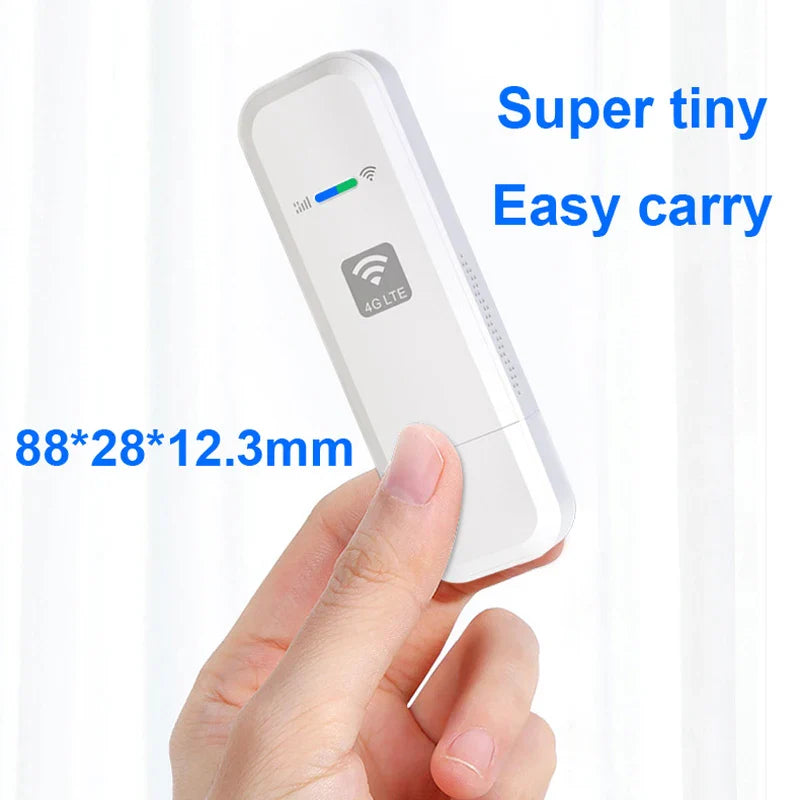 HOSAYA LDW931 4G LTE Portable WiFi Router – Nano SIM USB Modem Pocket Hotspot for 10 Users