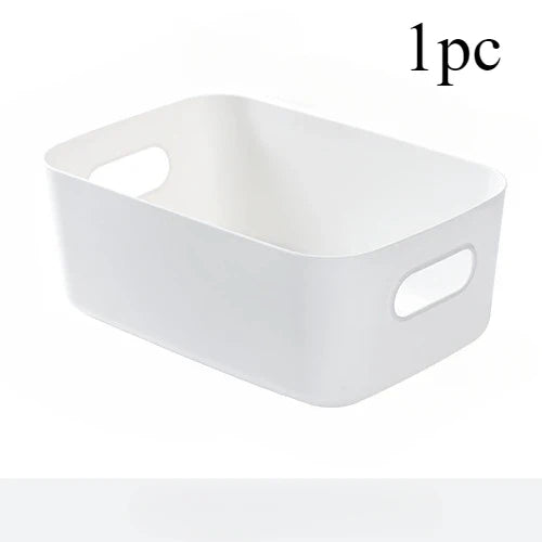 Multi-Functional Storage Boxes – Durable Plastic Organizers for Cosmetics, Snacks, Kitchen, Bathroom & Office