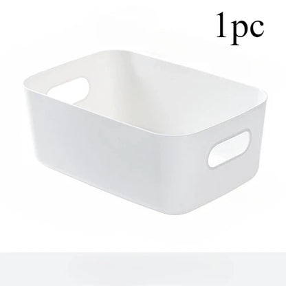 Multi-Functional Storage Boxes – Durable Plastic Organizers for Cosmetics, Snacks, Kitchen, Bathroom & Office