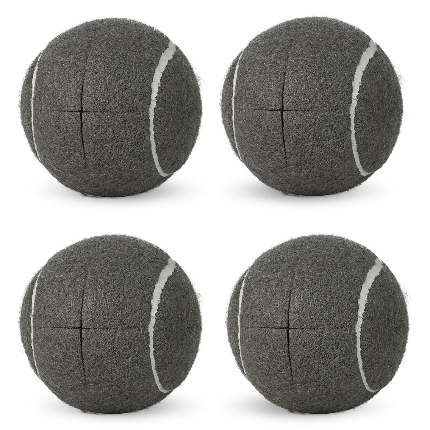 4pcs Precut Walker Tennis Balls – Heavy Duty Felt Pads for Furniture Legs & Floor Protection