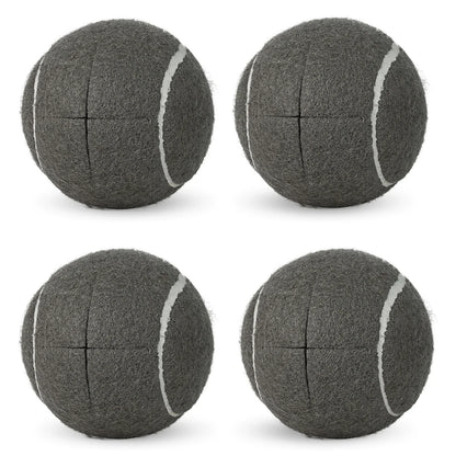 4pcs Precut Walker Tennis Balls – Heavy Duty Felt Pads for Furniture Legs & Floor Protection