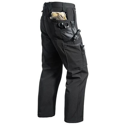 Men’s Fleece Softshell Cargo Pants M–5XL – Winter Outdoor Hiking, Fishing, Climbing & Camping Tactical Trousers