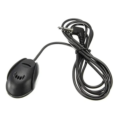 Portable Car Audio Microphone - 3.5mm External Mic with Noise Reduction for GPS, Bluetooth Car Stereo & Vehicle Systems