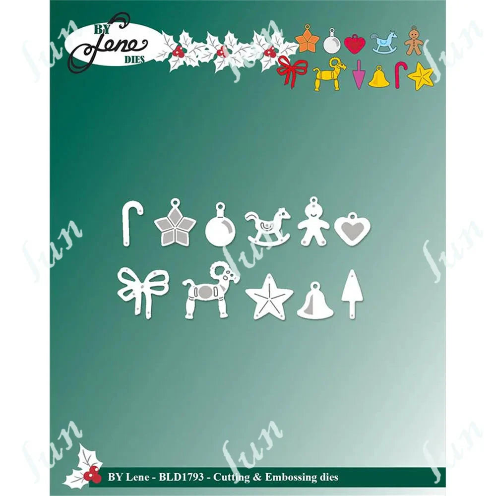 Tall Elf Metal Cutting Dies – Pine Cone Gnome Scrapbooking, Mailbox Craft Supplies for DIY Photo Albums