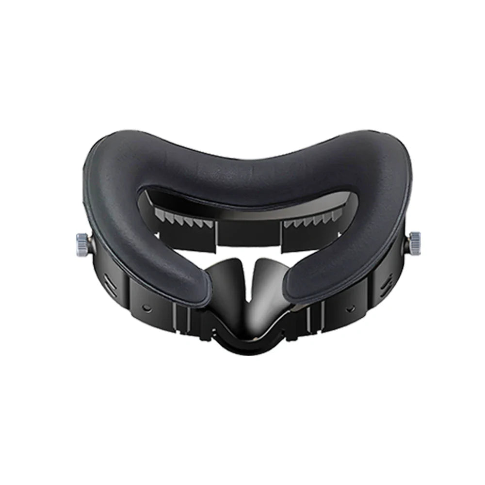 Adjustable PU Leather Facial Interface & Foam Cushion for Meta Quest 3 – Comfortable VR Face Pad Replacement Accessory