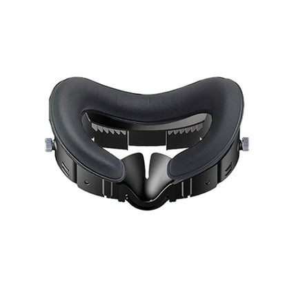 Adjustable PU Leather Facial Interface & Foam Cushion for Meta Quest 3 – Comfortable VR Face Pad Replacement Accessory