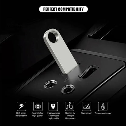 USB Flash Drive – Metal Pen Drive 4GB to 128GB Memory Stick, High-Speed USB Stick