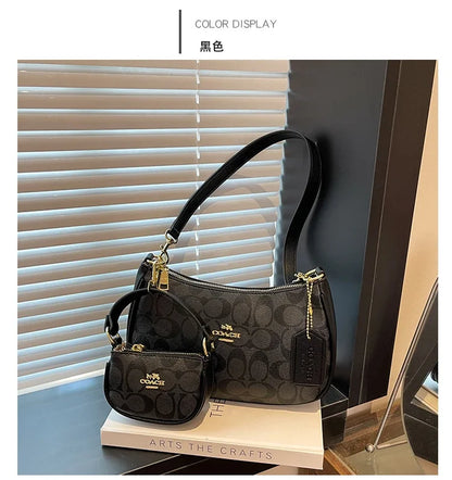 2025 Modern Vintage Cherry Crossbody Bag – Mahjong-Style Chain Shoulder & Underarm Bag, Women’s Light Luxury