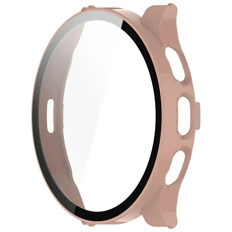 Tempered Glass Case for Garmin Venu 3/3S – Smartwatch Protective Cover with Screen Protector Bumper Shell