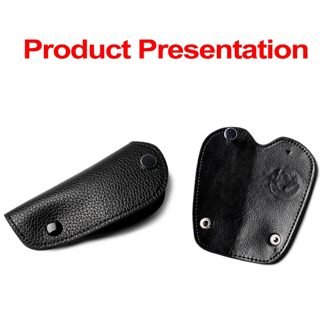 BMW Leather Key Case Cover - Protective Key Ring Holder for E36 E46 E39 E60 E61 E53 Models