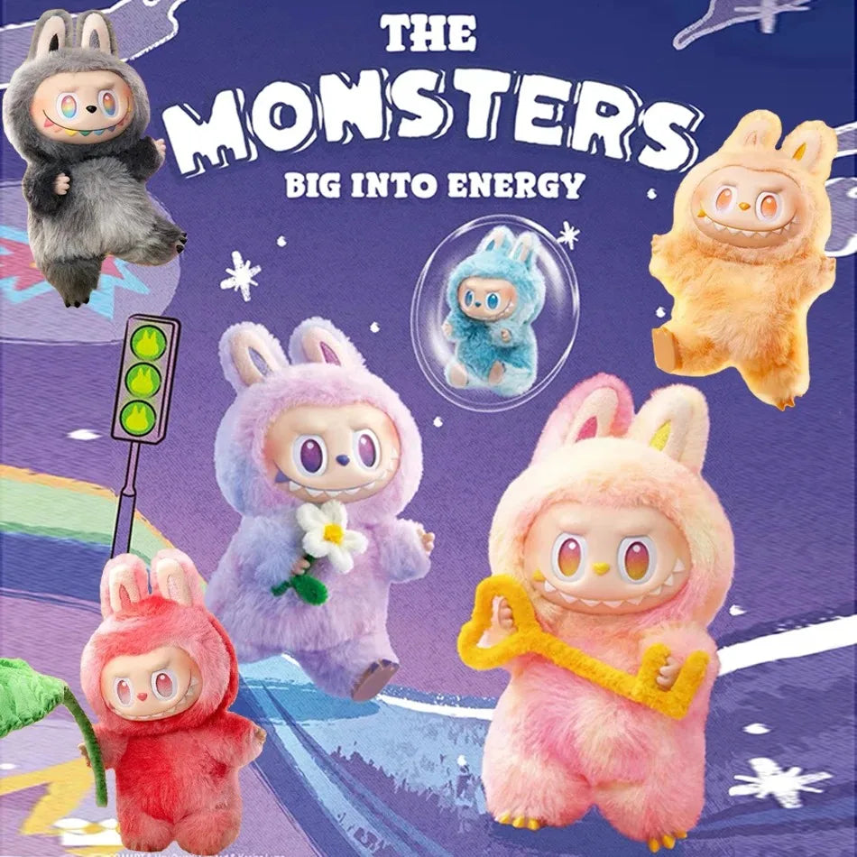 Labubu V3 Monsters Vinyl Plush Keychain — Blind Box Action Figure Pendant