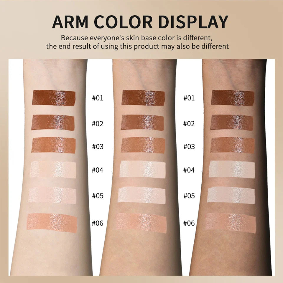 Balm Serum Skin Tint – Silky Texture, Moisturizing Coverage & Plumping Stick Foundation for Even Skin Tone, Travel-Friendly