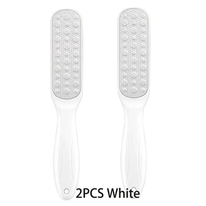 304 Stainless Steel Foot File — Double-Sided Callus Remover for Dead Skin, Professional Pedicure Tool