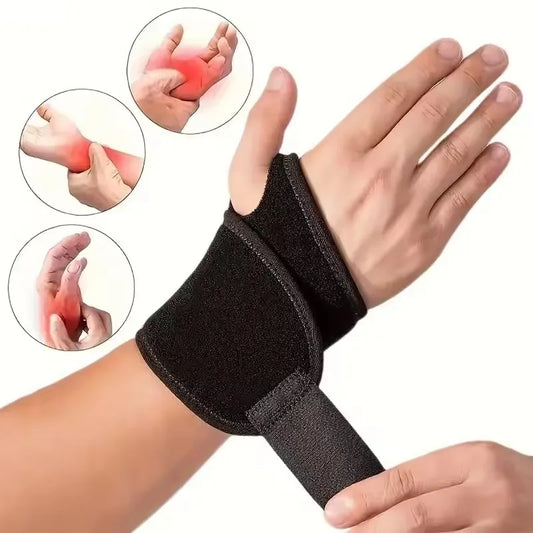 Adjustable Wrist Support Brace Gloves for Men & Women, Carpal Tunnel Hand Wrap for Fitness & Daily Use