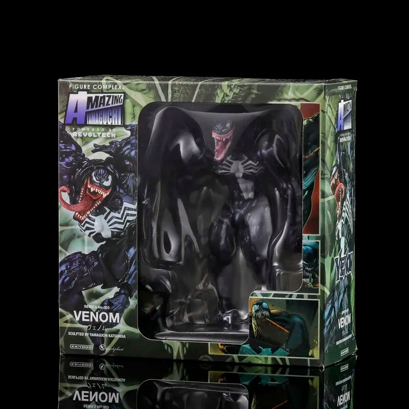 Amazing Yamaguchi Venom & Carnage Action Figure – Movable Spider-Man Collectible Toy for Kids