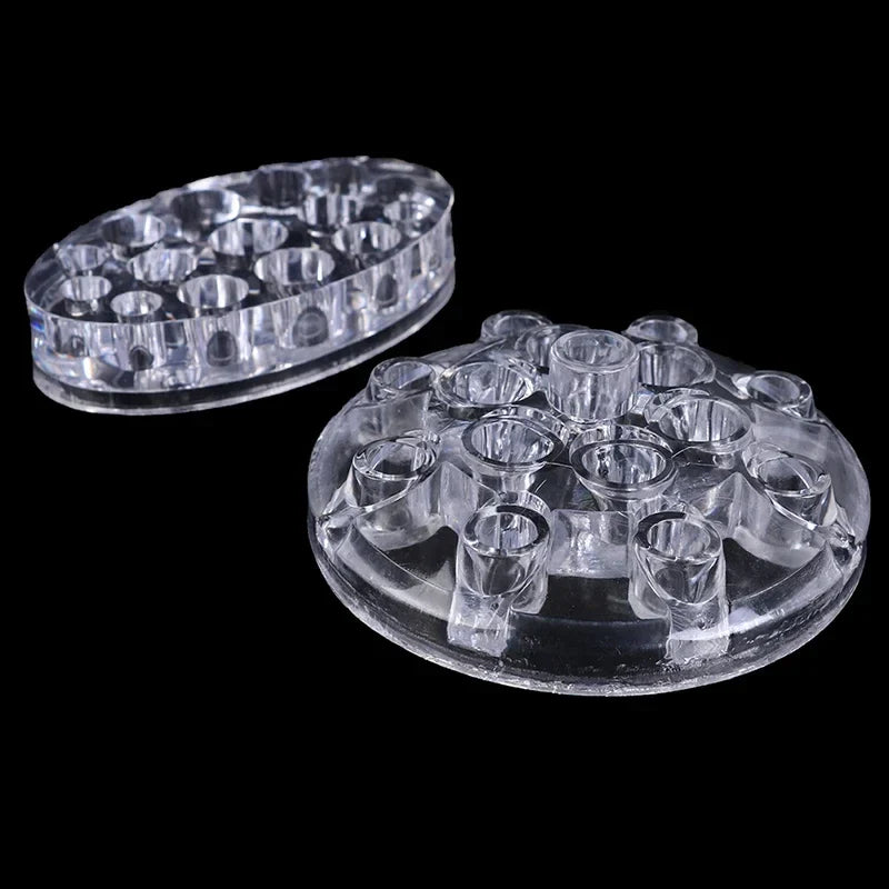 4 Types Acrylic Tattoo Ink Cup Holder – PMU Microblading Pigment Storage Stand