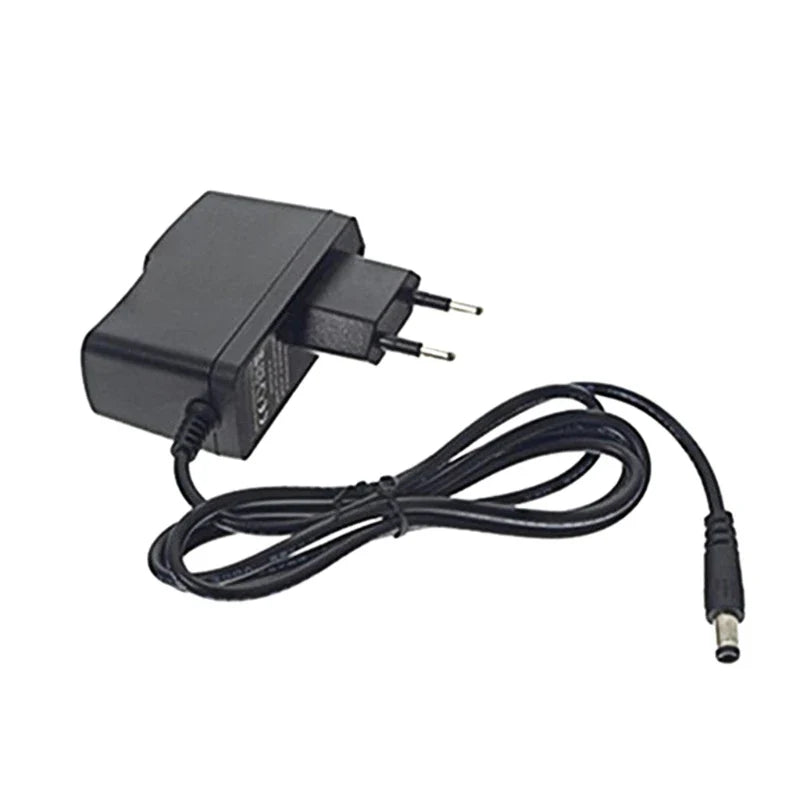 NES/SNES Universal Game Console Power Adapter — Anti-Lightning, Anti-Surge EU Plug Battery Supply Cord