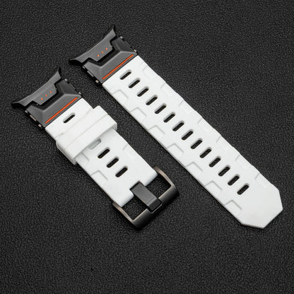 Soft Silicone Loop Strap for Samsung Galaxy Watch Ultra 47mm – Luxury Sports Band with Curved End for Men