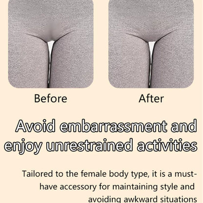 2PCS Silicone Invisible Concealer Inserts – Reusable Self-Adhesive Privacy Pads for Swimsuits, Leggings & Underwear Smooth Fit