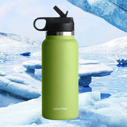 40oz Insulated Water Bottle – Stainless Steel Vacuum Flask, Keeps Drinks Hot & Cold, Flex Cap