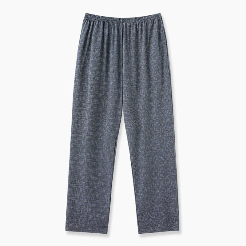 Men’s Plaid Pajama Pants - Soft Breathable Casual Lounge Trousers for Sleepwear & Nightwear
