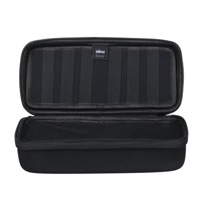 Golf Ball Storage Box & Glove Holder – Accessory Protect Case with Tees, Divot Tool & Valuables Pouch, Includes Hook