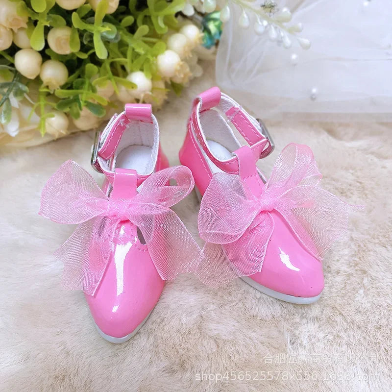 60CM BJD Doll Shoes - PU Leather Single Sandals Accessories for 1/3 Scale Dolls