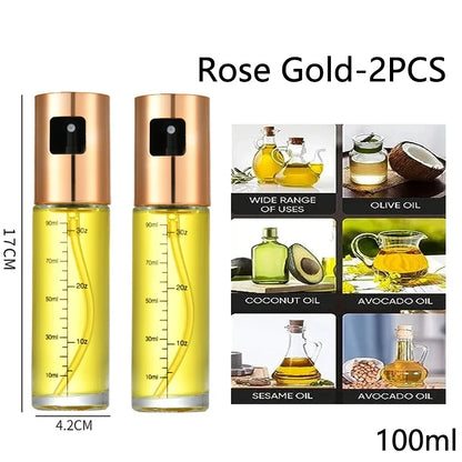 Glass Oil Sprayer Bottle - Olive Oil Mister for Cooking Salad BBQ Baking Kitchen Use