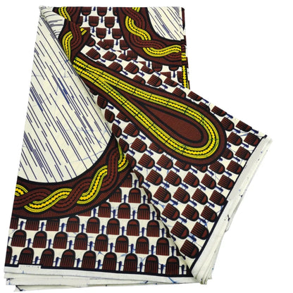100% Cotton Real Wax Ankara Fabric - 2026 African Print Wedding Dress Sewing Fabric